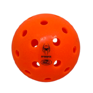 USAPA 인증 스파이더픽 피클볼 공 40홀 오렌지레드 1P