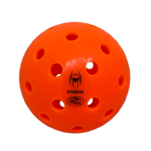 USAPA 인증 스파이더픽 피클볼 공 40홀 오렌지레드 12P 1세트