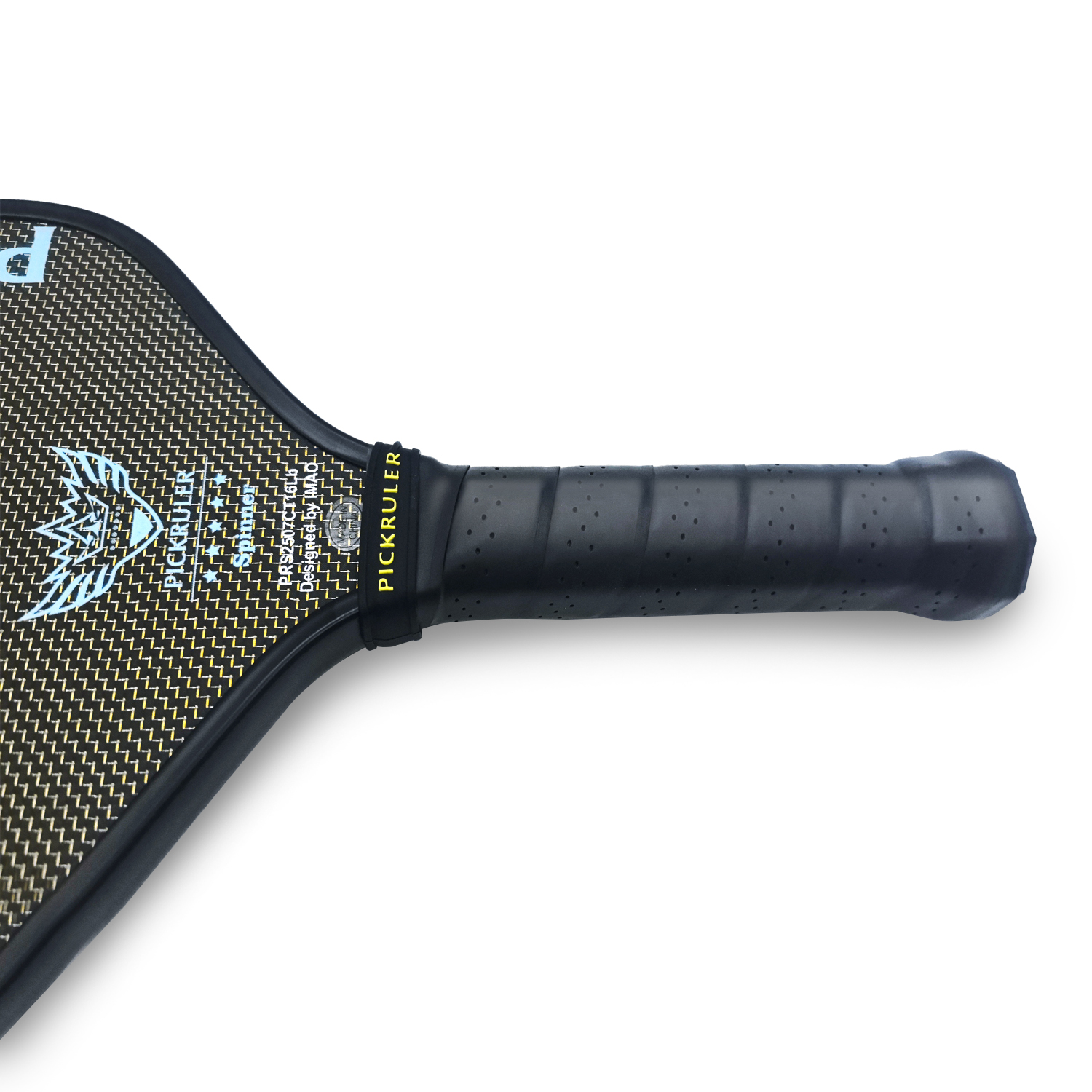 피클볼 패들 PICKRULER-SPINNER(4TH GEN CORE) 라이트블루 카본파이버 1P